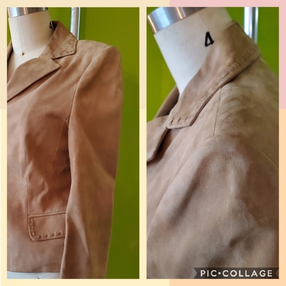 Salvatore Ferragamo Buttery Suede Blazer - Picture 2 of 8